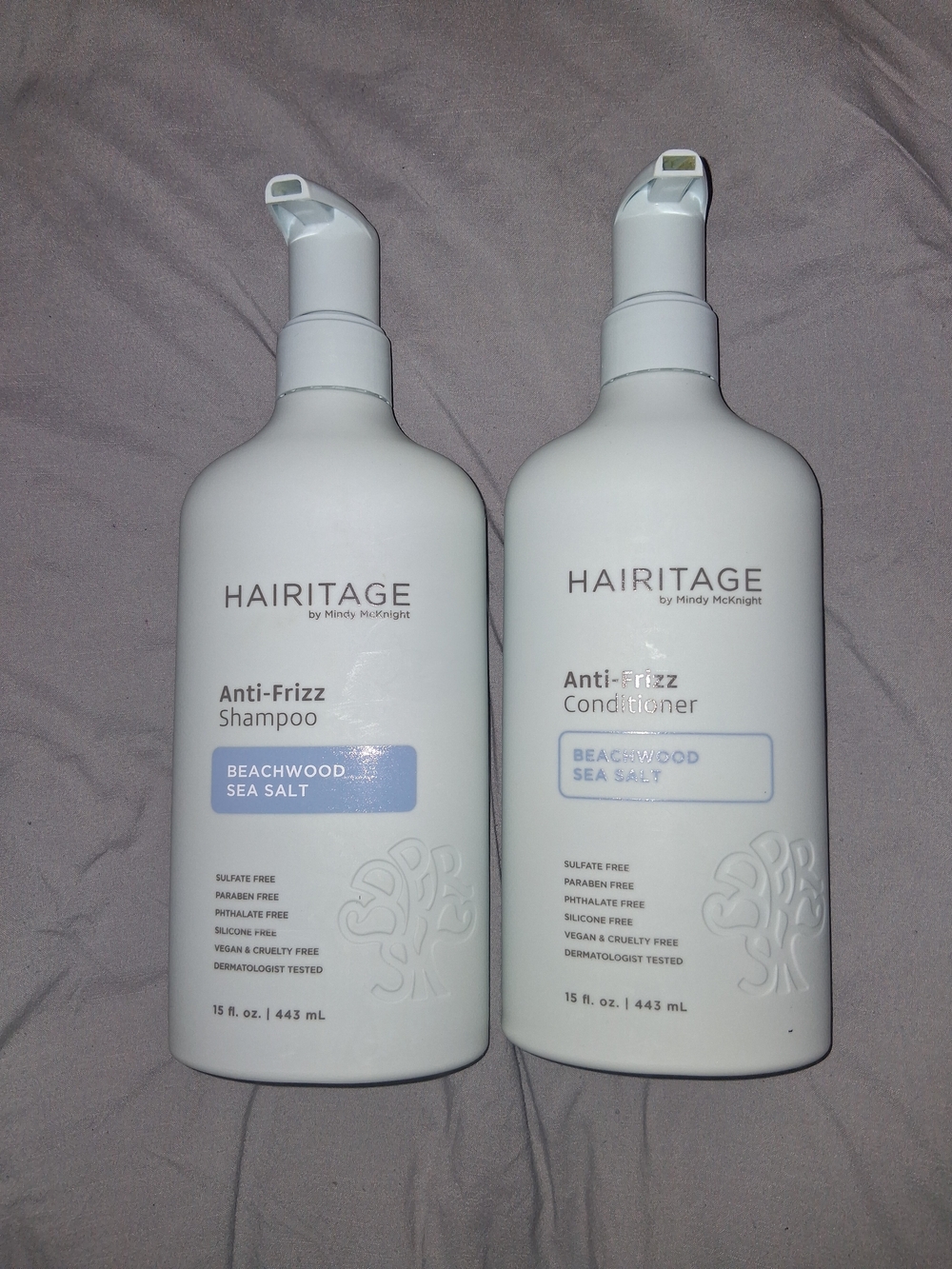 Hairitage Beachwood Sea Salt Anti-Frizz Shampoo & Conditioner Set